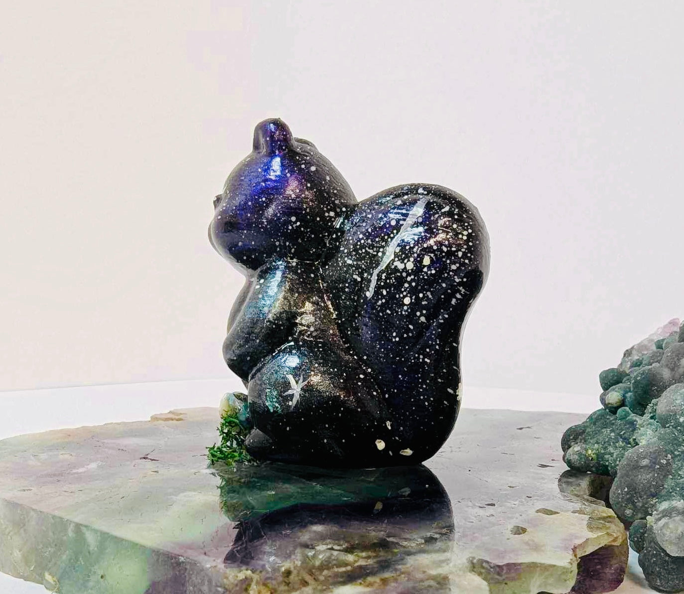 Galaxy crystal squirrel 6cm