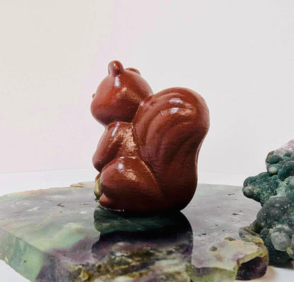 crystal red squirrel 6cm